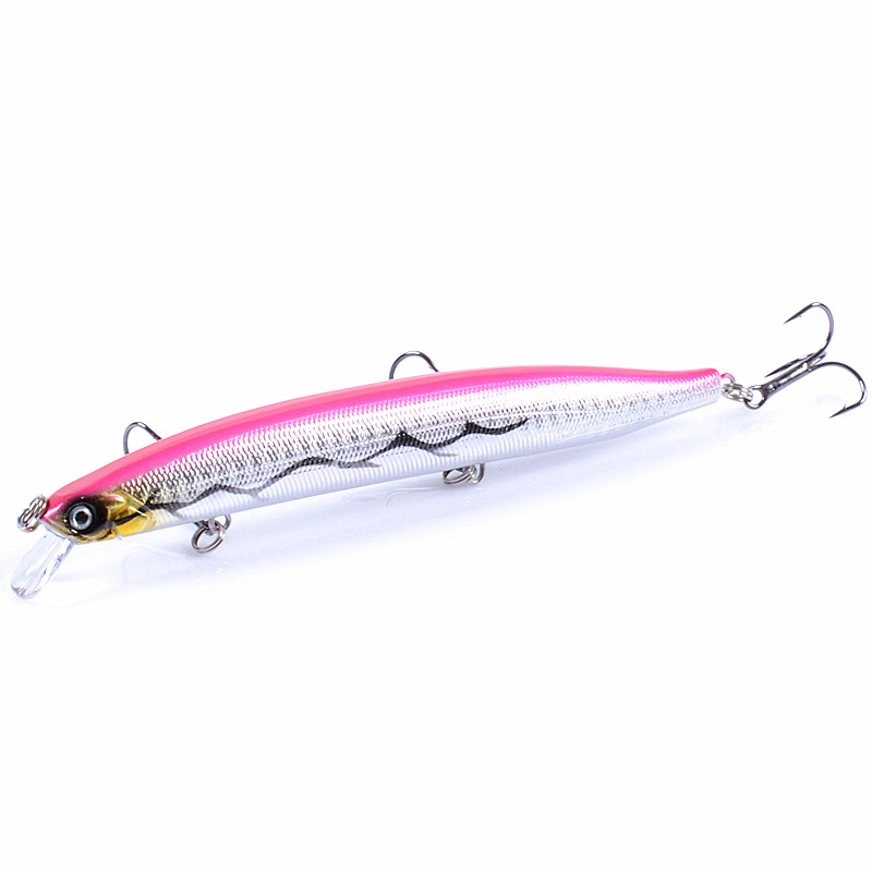 Suspending Minnow Lures Hard Baits Fresh Water Bass Swimbait Tackle Gear