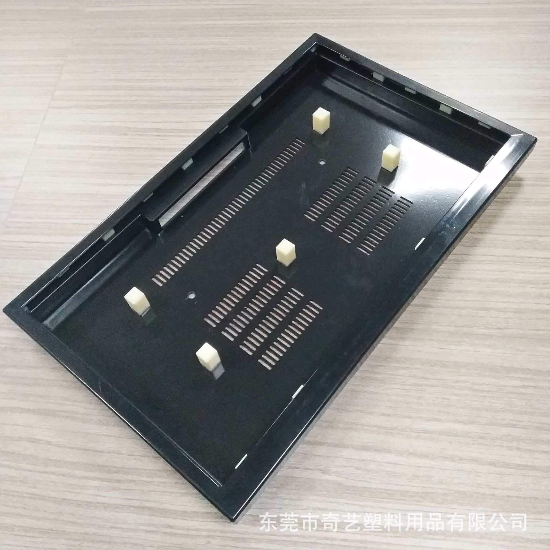 【吸塑加工】批量供应电视壳吸塑加工 黑色细纹ABS厚片吸塑成型