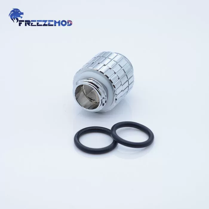 Связь Freezemod компьютерная водяная охлаждающая штуцер двойная наружная резьба 360-градусов вращение пары BXZDS-C14 Внутреннее шестигранное крепление