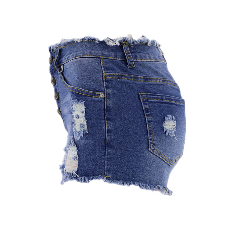 New Jeans con flecos y botones NSYB65137