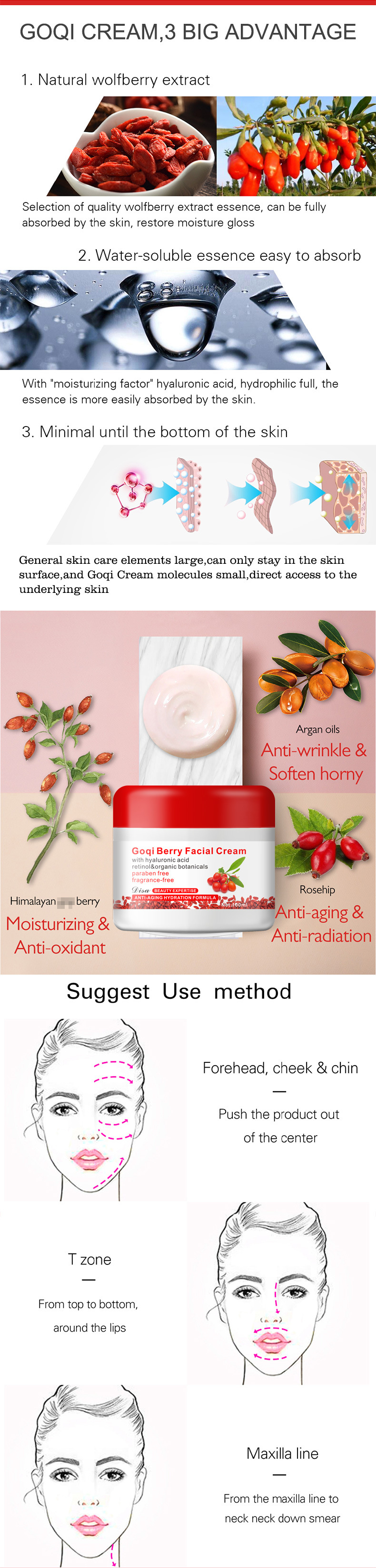 Disaar Goji Berry Facial Cream Benefits