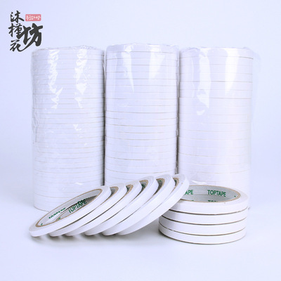 Double sided tape Viscosity seal up gift packing to work in an office Supplies two sides transparent double faced adhesive tape