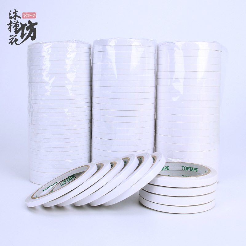 Double sided tape Viscosity seal up gift packing to work in an office Supplies two sides transparent double faced adhesive tape