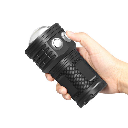 New QX3 fill light lens photography diving flashlight red and blue light high power underwater 80 meters IPX8