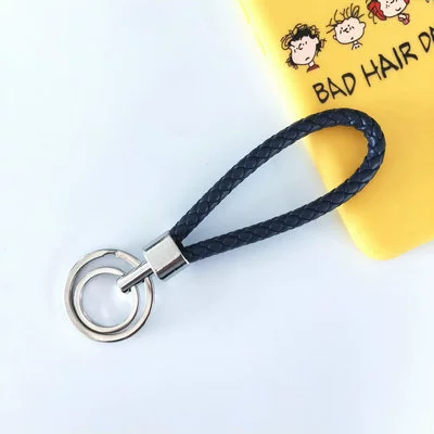 Woven keychain, polyurethane bag, pendant