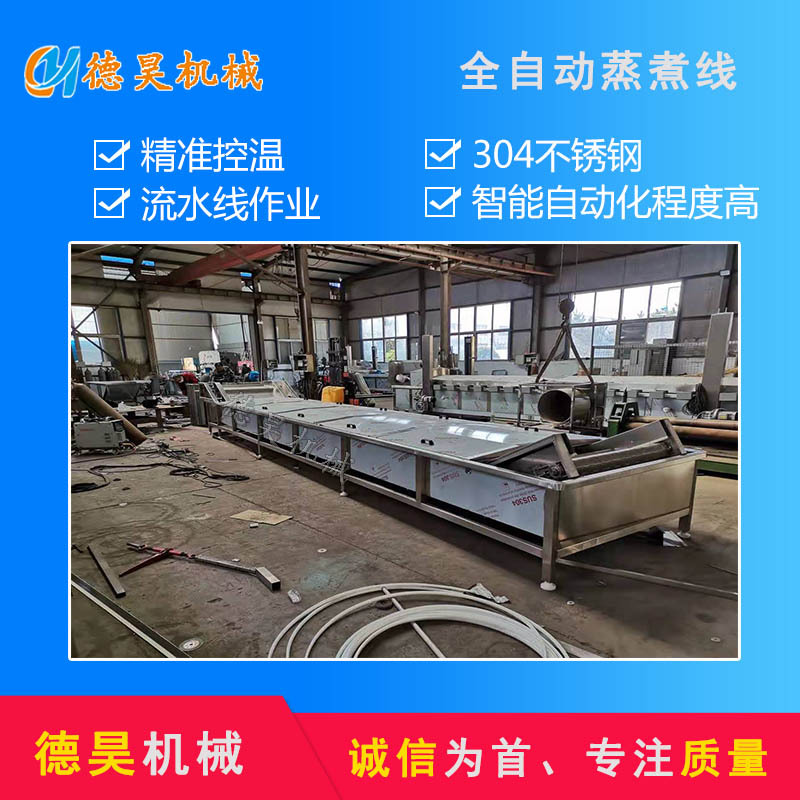 high temperature continuity Digester Bleaching and ironing assembly line Fungus blanching Cleaning machine equipment Vegetables blanching Assembly line