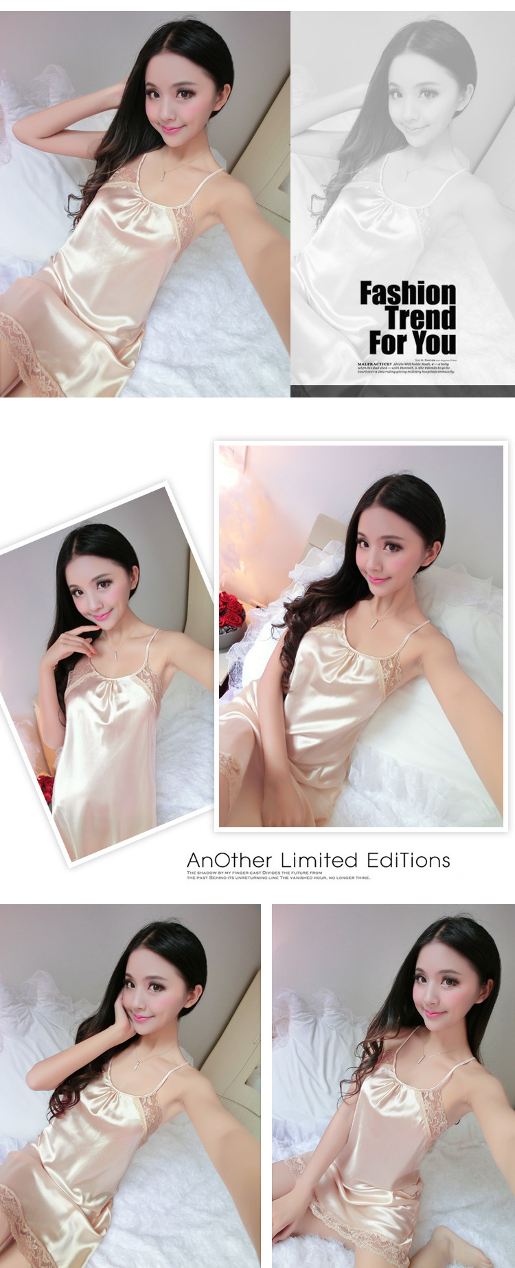 Soutiens-gorge en Soie glacée - Ref 3369362 Image 42