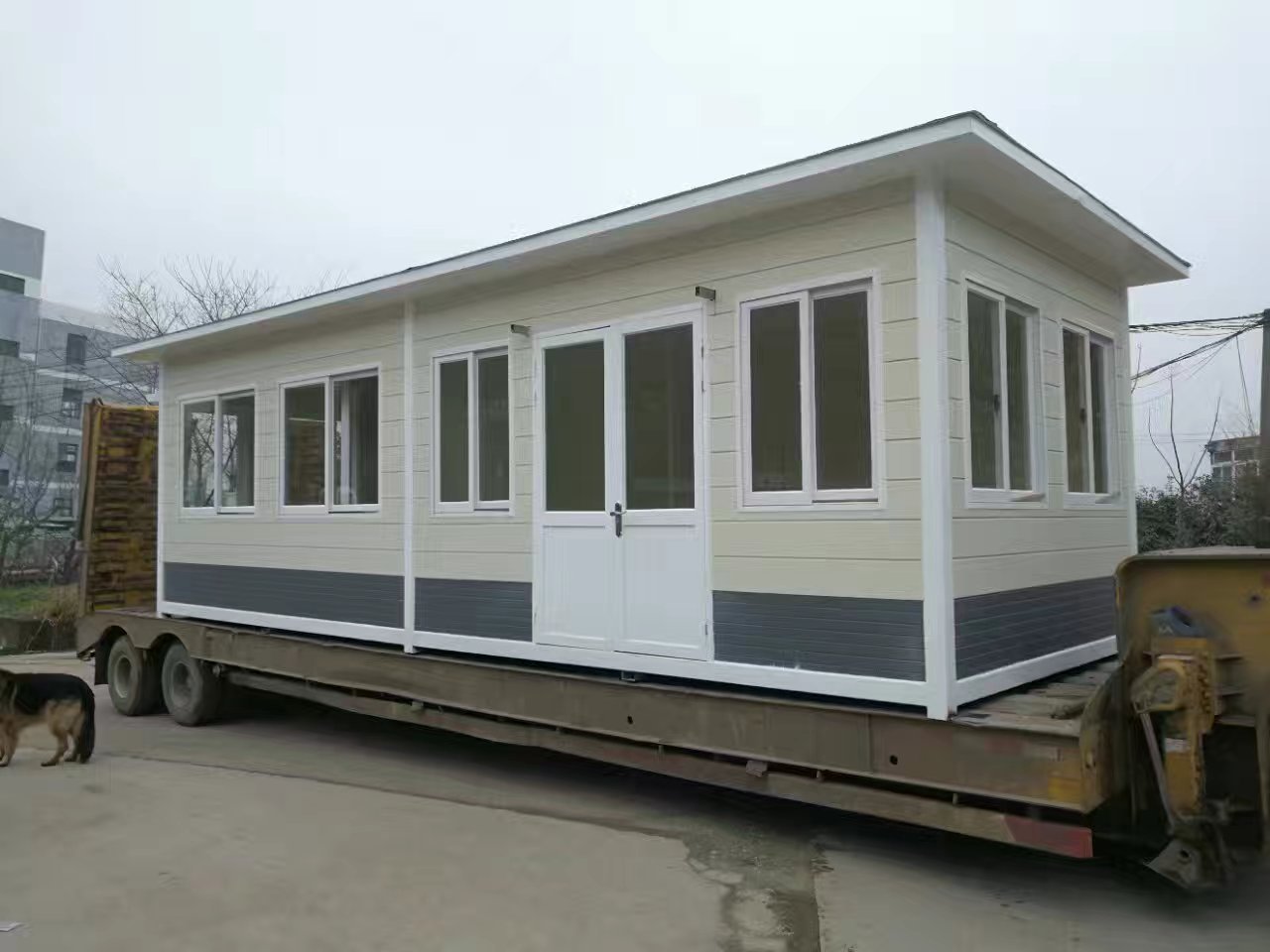 金属雕花板岗亭户外收费保安亭小区移动站岗执勤值班室成品定制(图9) undefined