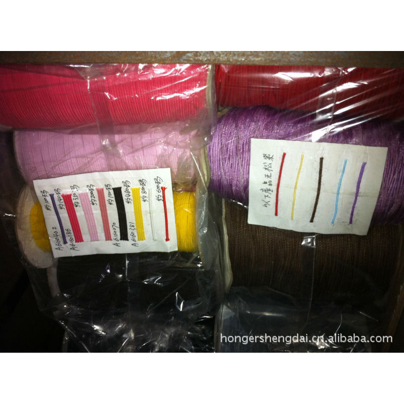 宏达 厂家供应优质编织带 各种类低弹丝松紧带批发|ms