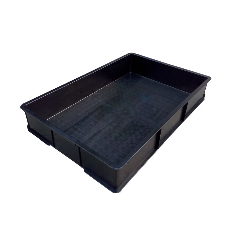 批发特大号防静电塑料方盘615*405*95mm 浅盘电子盘导电盘 防静电