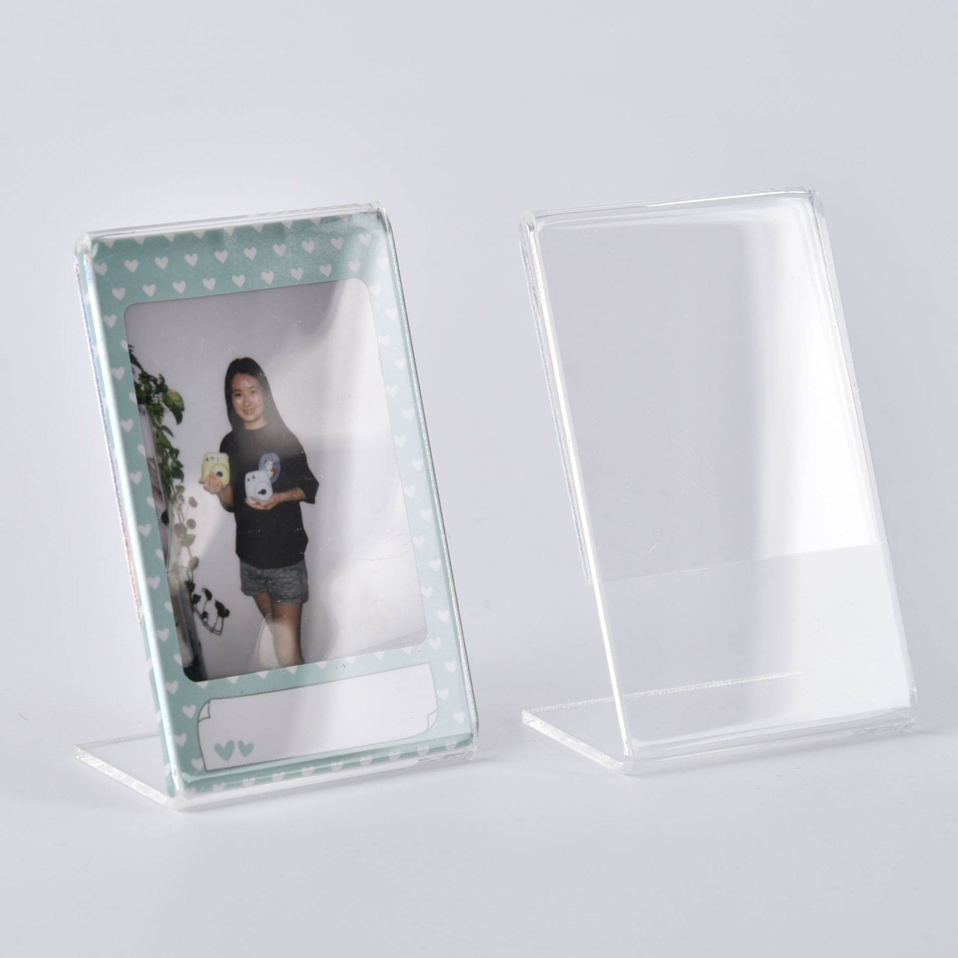 Polaroid photo frame acrylic SQ6 10 20 transparent frame mini11 12 photo stand crystal frame 3 inch