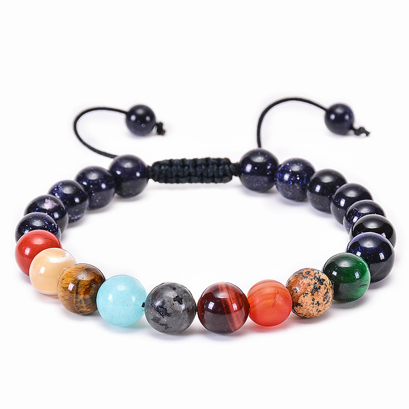 Fashion Star Natural Stone Handmade Bracelets 1 Piece display picture 9