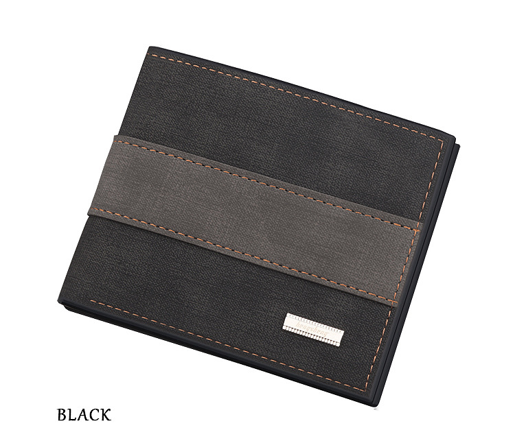 Men's Wallet Short Wallet Retro Zipper Bag Horizontal Casual Frosted Multi-card Pocket Small Wallet display picture 12