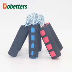 Grip Strengthener Professional Men's Fitness Rehabilitation Training Hand Grip Strengthener A-Type Chrome Grip Strengthener Two-color Cotton Cover Strengthener