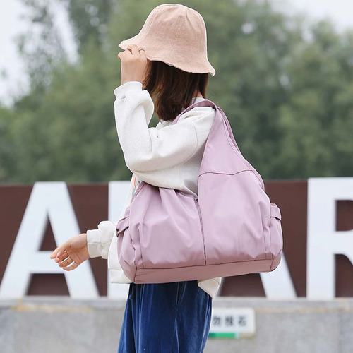 Travel bag large capacity women's wet and dry separation sports fitness bag handbag luggage bag short-distance lightweight swimming bag