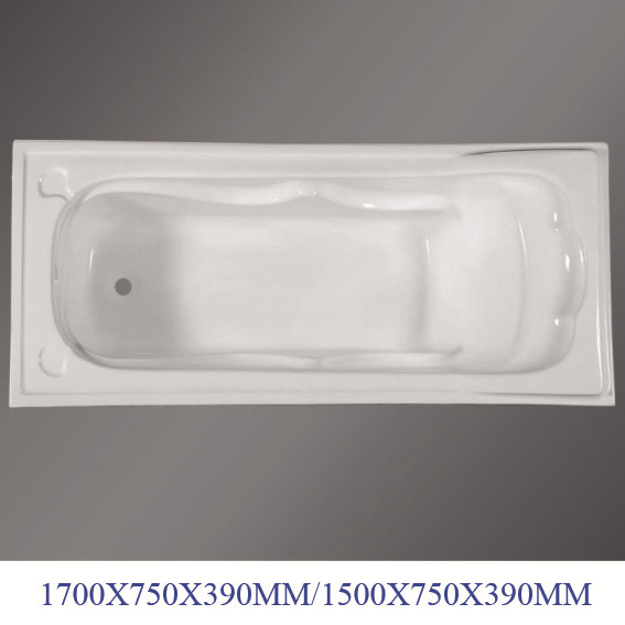 Hanliu Bathroom Acrylic Plastic Engineering Simple Embedded Empty Cylinder Exported to Europe, Middle East, and Africa Minimalist