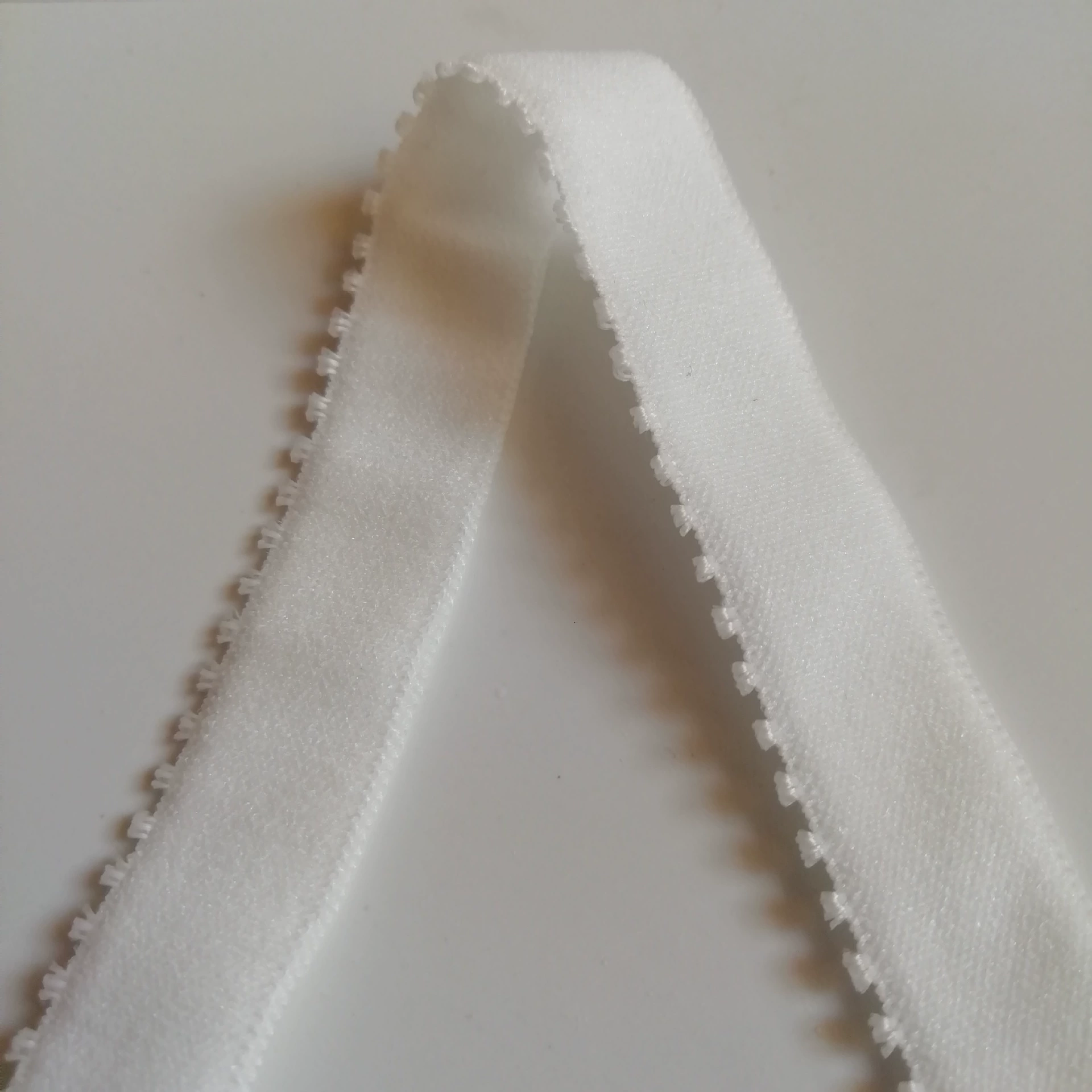 Прямые продажи с фабрики, нейлоновое нижнее белье со сложенными краями, эластичная резинка с плоскими зубьями