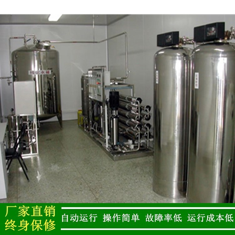 福建泉州反渗透设备 保健品生产用2000L双级反渗透纯水系统