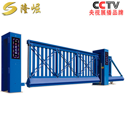 上海隆崛厂家直销 平移门 铝合金电动大门庭院门工厂大门