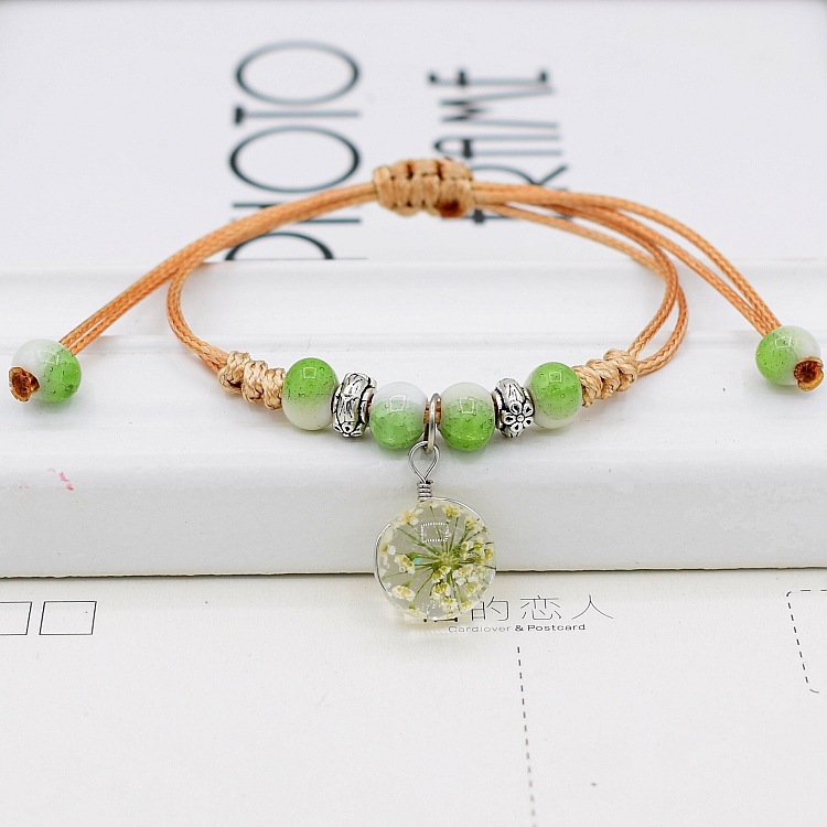Bracelet en Perles en céramique Boule de verre - Ref 3446756 Image 9