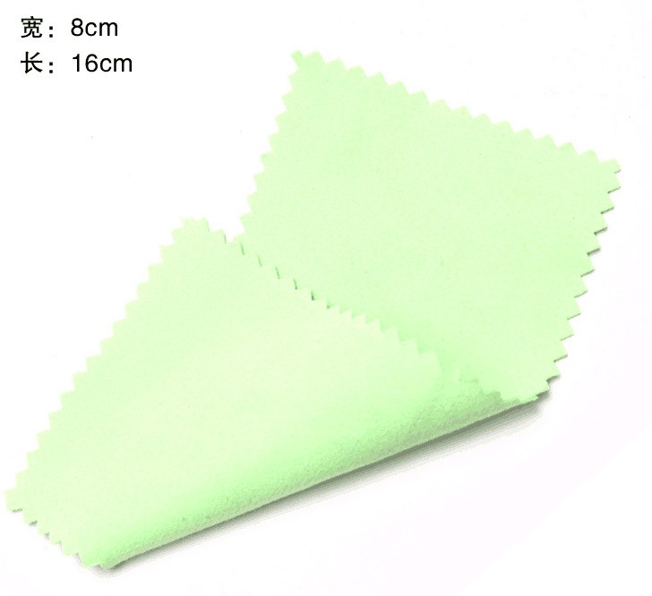 仿鹿皮镜布 （双面绒）放大镜布 钻石布 擦翠布|ms