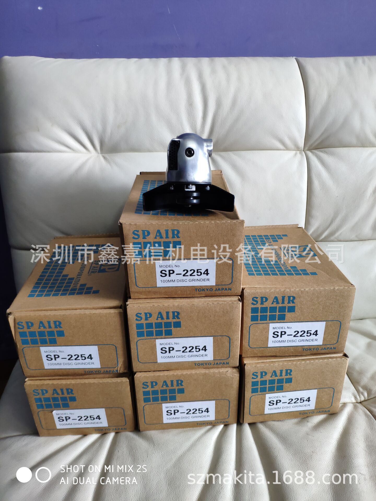 SP-2254 特价现货 批发日本 日信SP AIR 气动磨光机 SP-2254