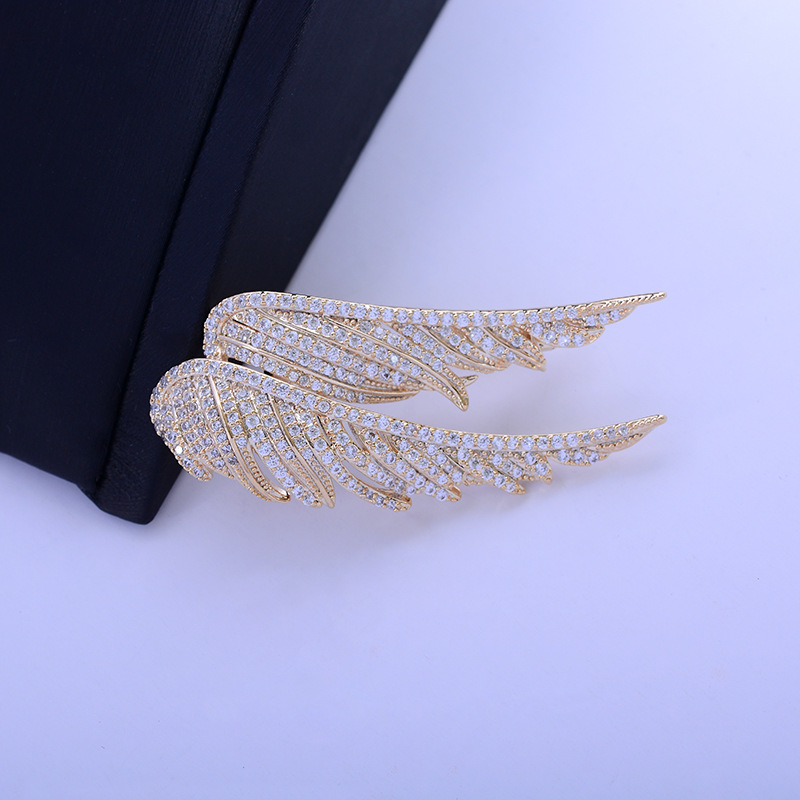 Broche Ange Posée