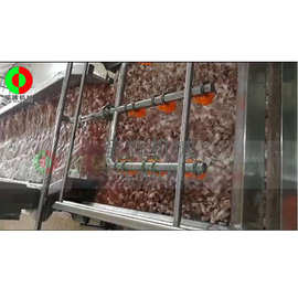 批发商业 解冻兔肉化冰机气泡冲浪式清洗机洗肉机 生产厂家