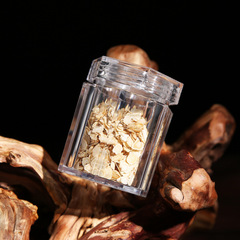 70*100 factory direct supply acrylic bottle hexagonal packaging bottle orchid capsule transparent plastic bottle