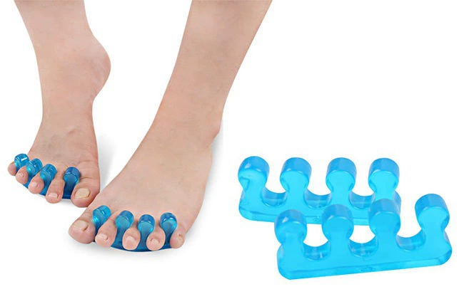 Силиконовый сплиттер для ухода за пальцами на четырех носках для коррекции вальгусной деформации большого пальца стопы фиксатор Заводской магазин