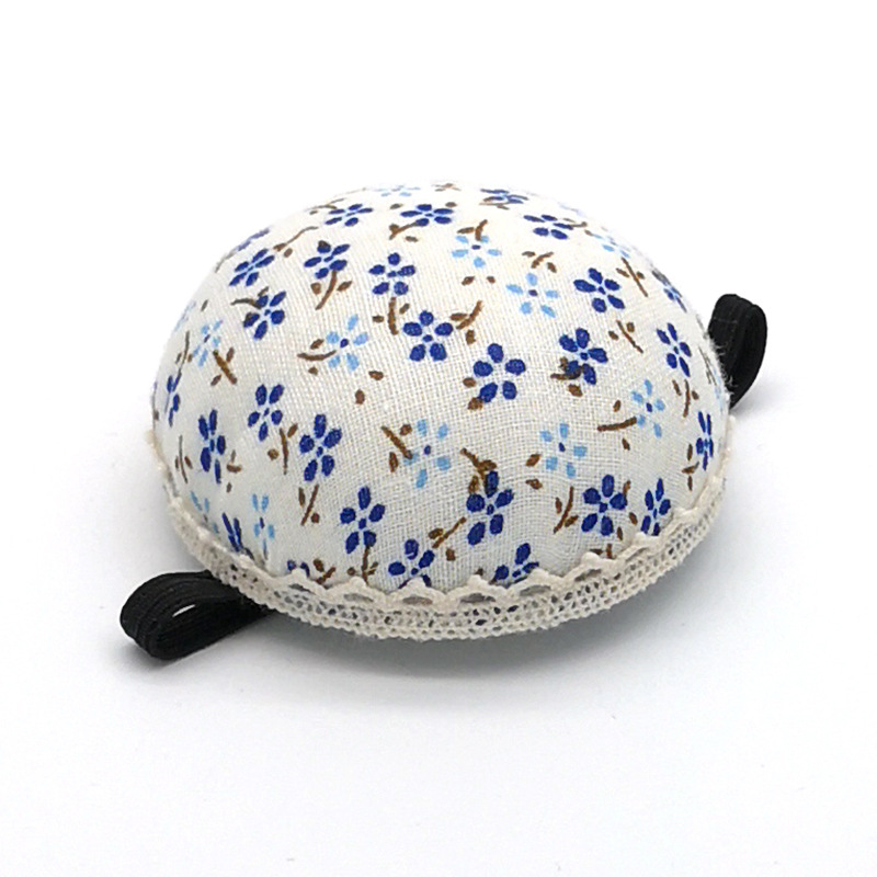 Estilo pastoral muñeca aguja insertar bolsa aguja pad aguja insertar bolsa hecha a mano DIY costura Cruz puntada herramienta E132