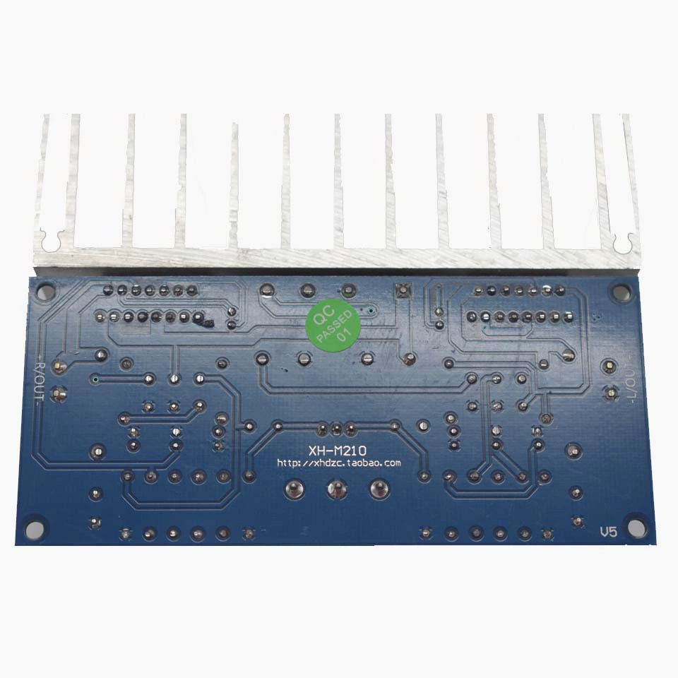 XH-M210 TDA7293 двойной звуковой порт платформа 100W+100W ультра большая мощность 2.0 пост-уровень увеличивающая плата