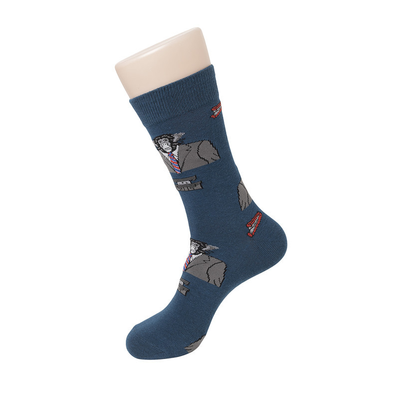 65g Weight Socks Classification Socks Lingerie Type Cotton (more than 50%) Fabric Type A Pair Quantity Casual, Daily Occasion Animal, Color Block Pattern All Seasons Season Unisex Gender Cute Style A Pair Cute Unisex Animal Color Block Cotton (more Than 50%) Crew Socks 29