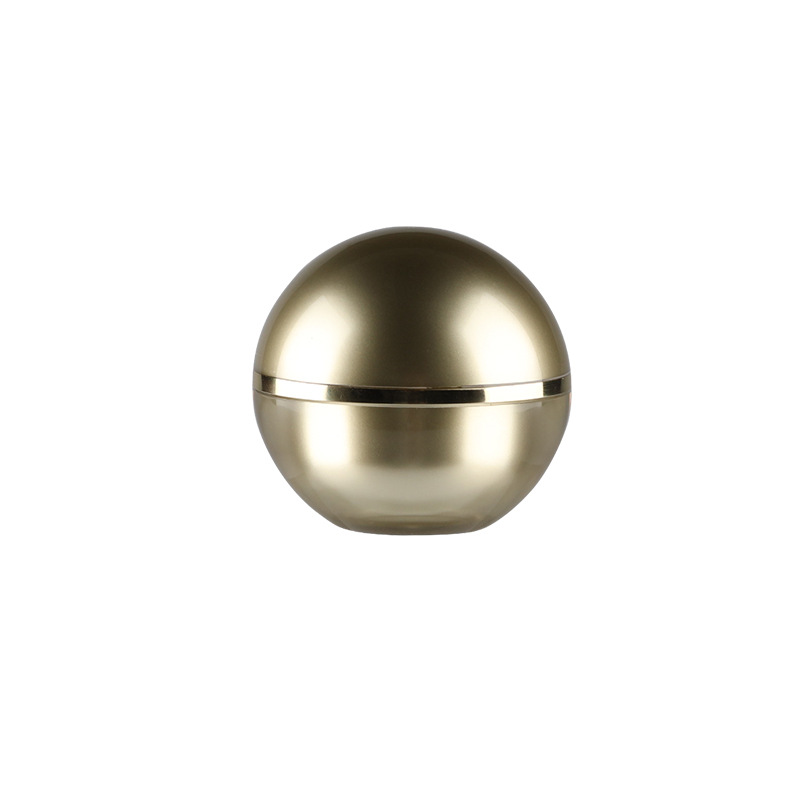 15g bola de oro botella de crema acrílica cosmética sub-caja de embalaje botella pequeña caja de crema facial en stock