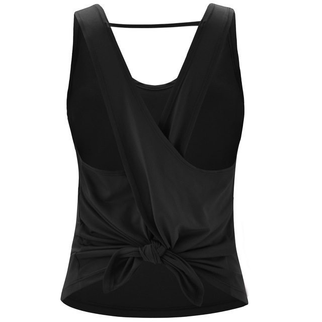 Spring and Summer New Yoga vest back V-shaped sport vest female arc comfortable fabric Yoga suit