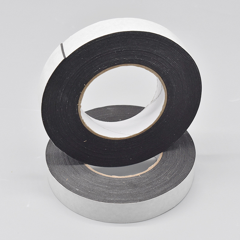 厂家直销泡棉双面胶 装潢建材冲型EVA双面胶带 黑色高粘双面胶带