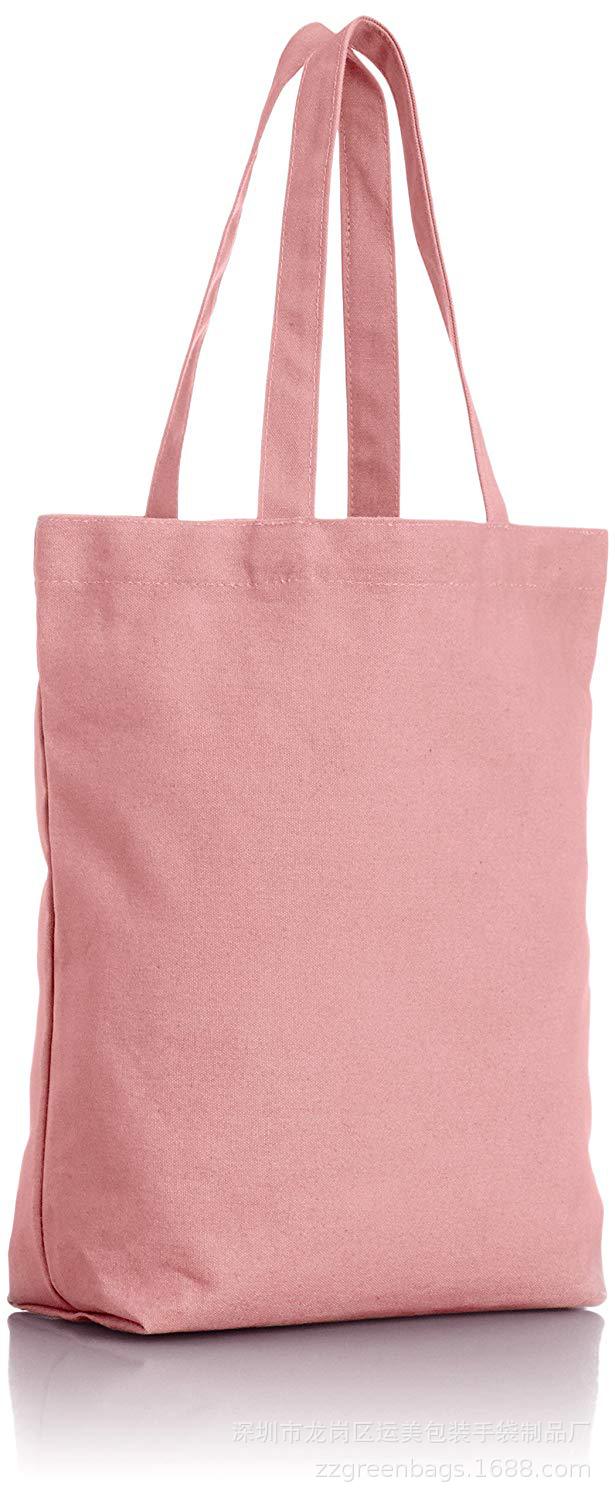 时尚手提棉布袋帆布袋 创意印花全棉购物袋可定LOGO