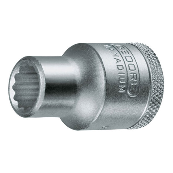 D19(MM)型1/2"系列套筒（十二边UD外形）GEDORE/吉多瑞D1988mm