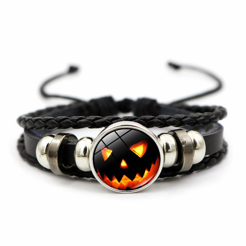 Bracciale di perle halloween accessorio gioiello fatto a mano_voghion.com