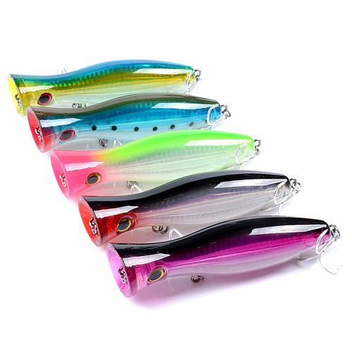 Luya bait sea fishing large mouth wave climbing 12.5cm/40.3g laser bionic fishing bait with raised mouth cross-border e-commerce direct supply