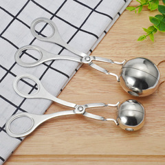 304 stainless steel meatball maker meatball clip diy fish ball mold food clip kitchen creative meatball maker