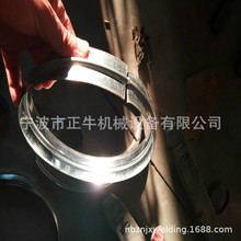 橡皮桶桶箍打圈机 物资桶卡箍机 自动包箍成型机