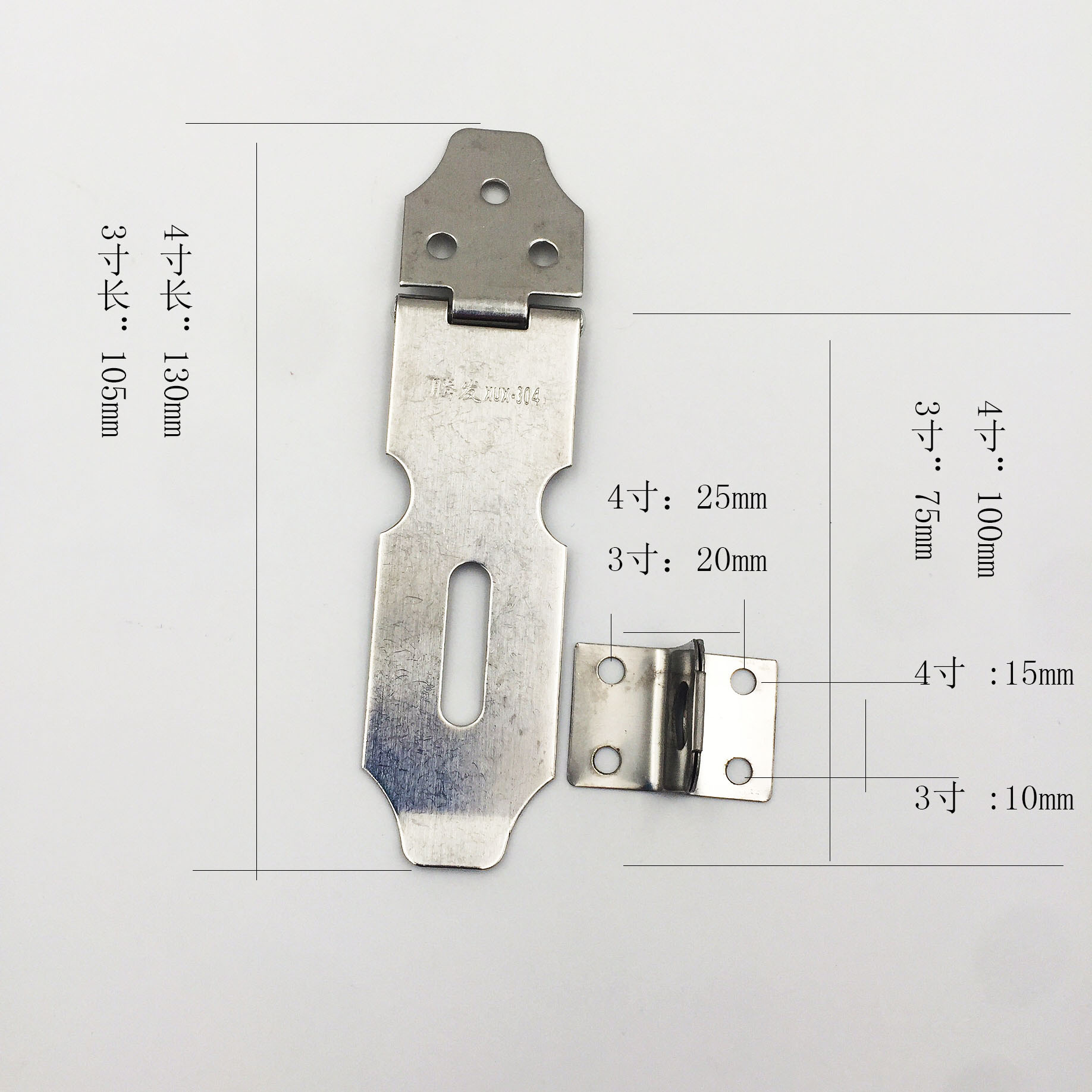 批发供应不锈钢门扣吊扣4寸3寸卡装扣木门锁扣柜子吊扣抽屉门搭扣-阿里巴巴