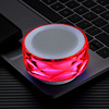 Factory direct selling Bluetooth speakers Crystal colorful light plugging card U disk free calling radio Bluetooth audio gift