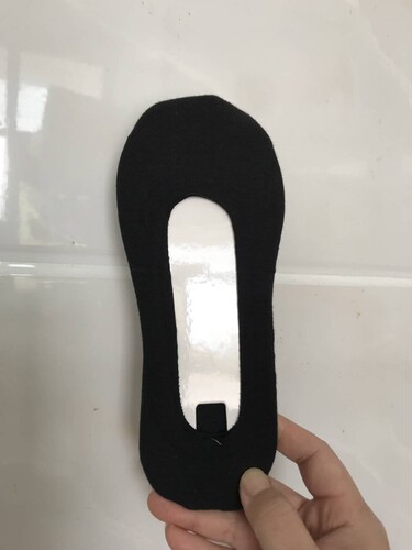 Exporting shallow mouth socks, silver onion shiny silk boat socks with silicone heel strap invisible boat socks for women's short socks in spring and summer 