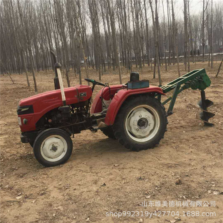 大型栽树植树挖坑机多功能施肥种植钻眼打孔机 单人操作