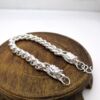 Men's ethnic fashionable silver jewelry, silver bracelet