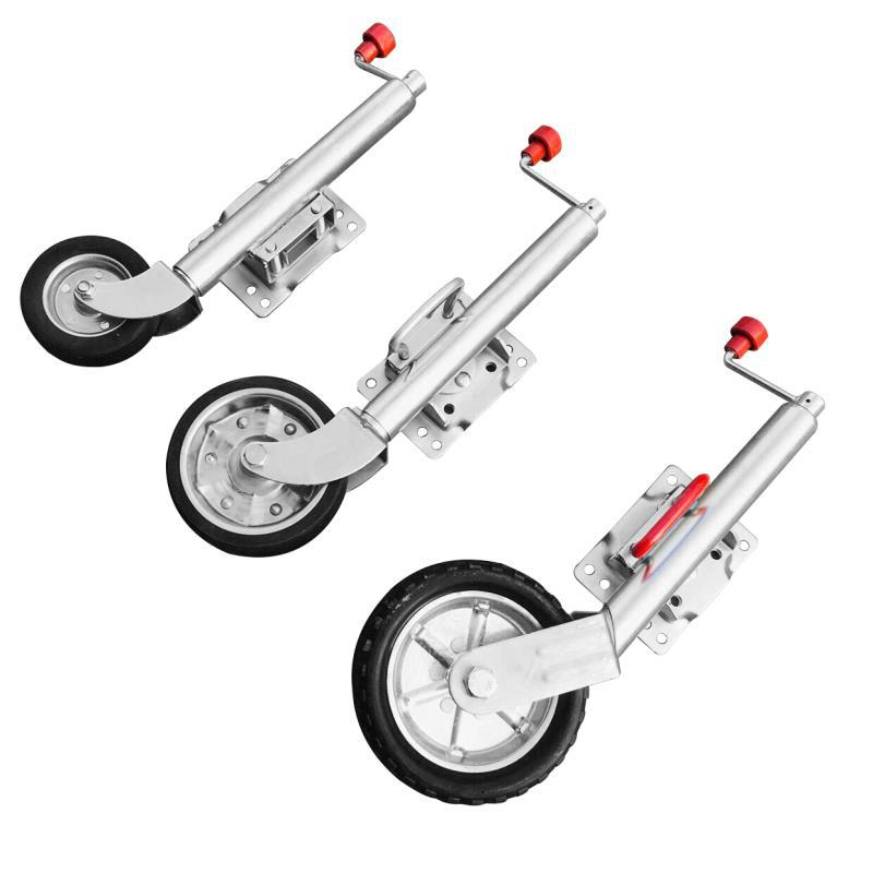 Cargue 1500 libras 8 pulgadas de Australia RV remolque Jack rueda de guía pierna delantera gran carga delantera coche rueda de guía