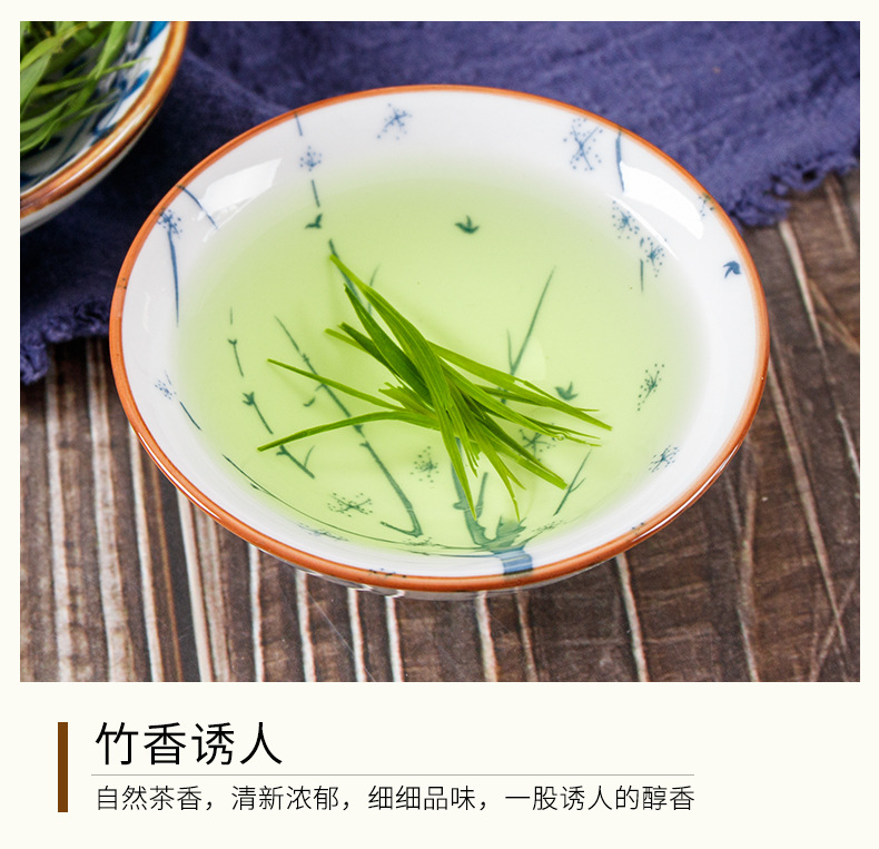 Bamboo Leaf Tea (Lophatherum gracile) — Dried Dan Zhu Ye Herbal Tea, 40g Can quality and texture
