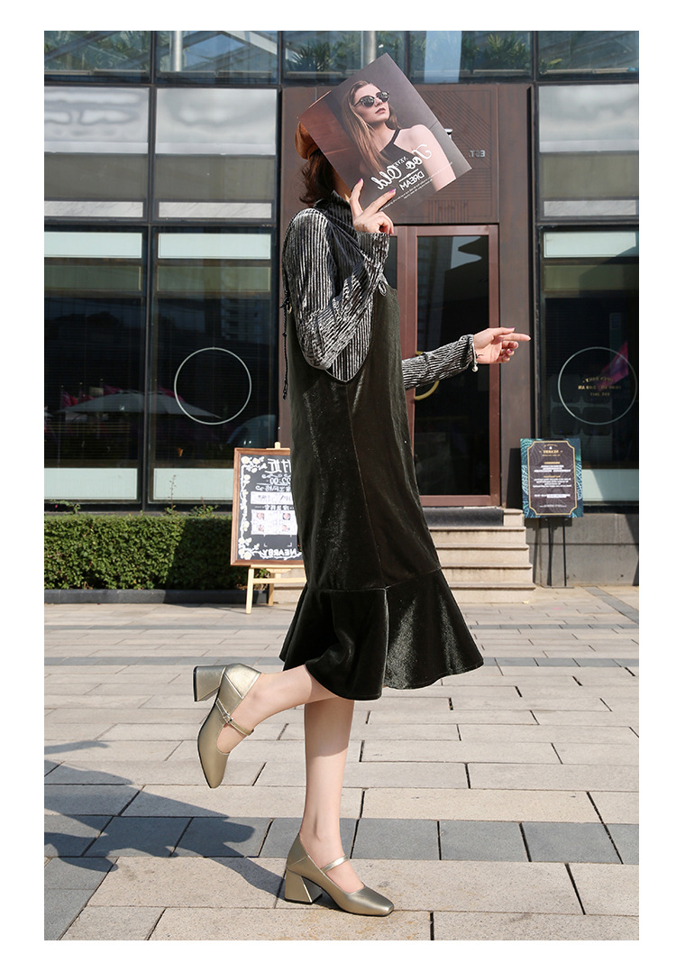 玛丽珍四色两穿单鞋